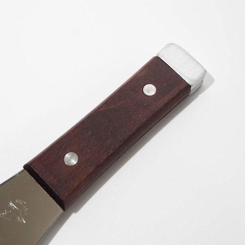 Hakeichi Y-Shaped Leather Skimmer with Hammer, Stainless Steel, 65mm, 1 Piece