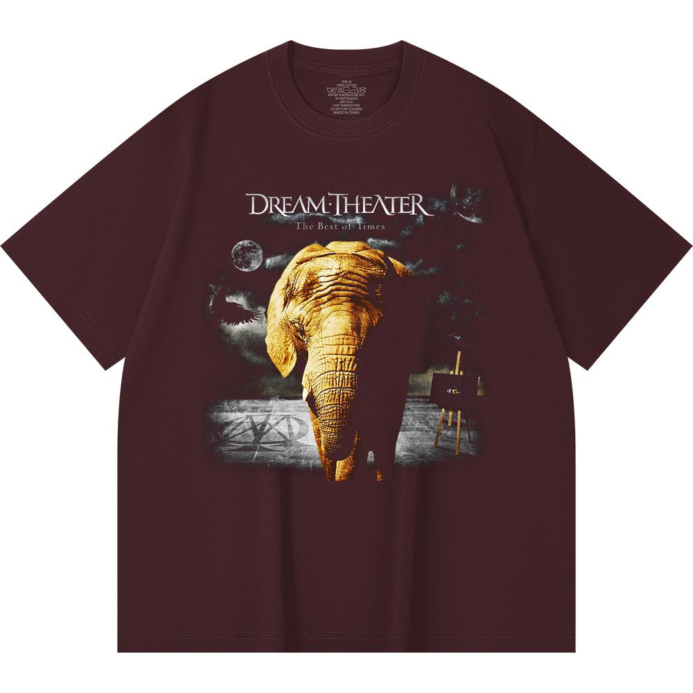 230 g/m² 100% Baumwolle Heavy Metal T-Shirt Rockband Beliebte Musik Druck Unisex Schweres Baumwoll-T-Shirt