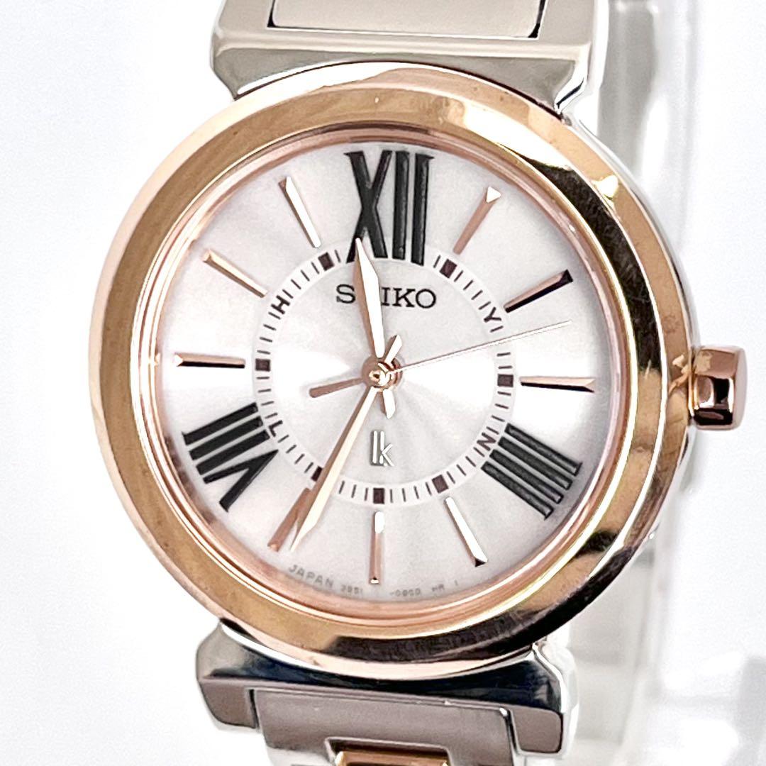 

[USED] Seiko Rukia Women s Watch, Working, Radio-Controlled Solar, s2038