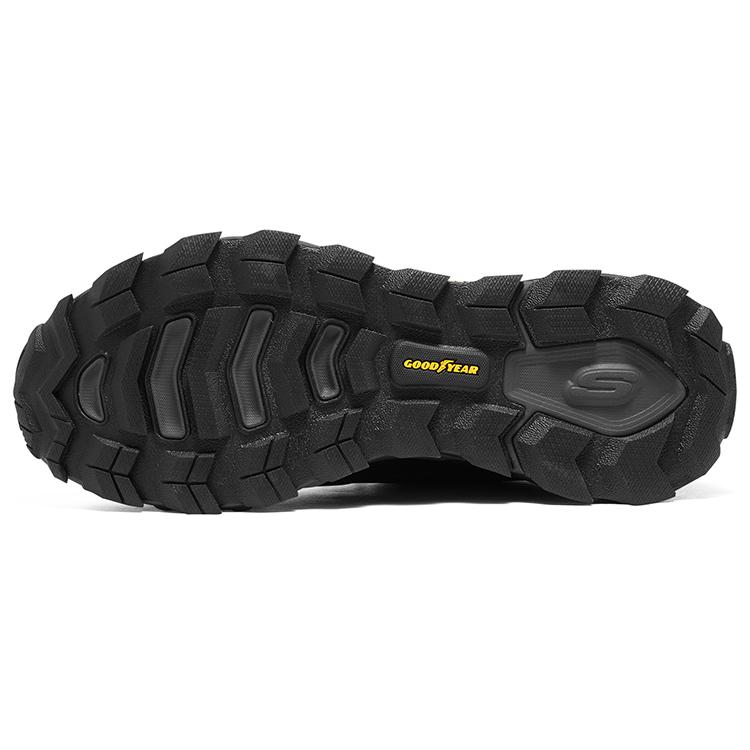 Skechers Max Protect Einfach Bequem Niedrige Freizeitschuhe Herren Sneaker Schwarz Grau 237307C-BKCC