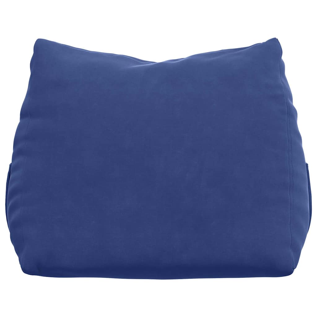 Back Cushion Police Blue 45 X 20 X 35 Cm Cord Fabric