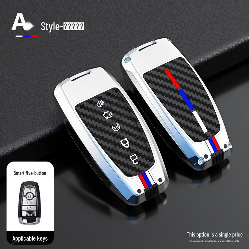 Ford Edge L Mondeo Focus Escort Explorer Key Case with Metal Buckle