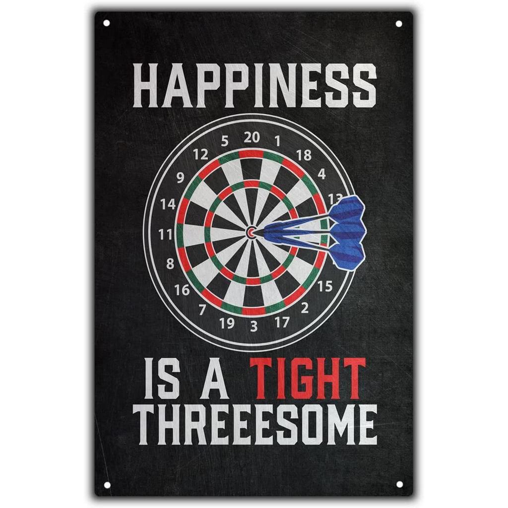 DORA Tin Sign Darts Metal Tin Signs Keep Calm  Wall Posters Plaque Vintage Iron Painting Decoration for Man Cave Cafe Game Room Club Bar
