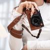 Husă Cameră Leica D-LUX 8 Manșon Protector din Piele PU Cu Curea de Umăr Reglabilă Compactă Digitală
