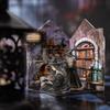 Mitternachts Gothic Party Stickerbuch: 4 Stile für Notizbücher & Dekoration