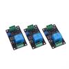Timer Relay Module Adjustable Delay Self Locking Relay Switch for Home Industrial Automation Lighting and Security Devices