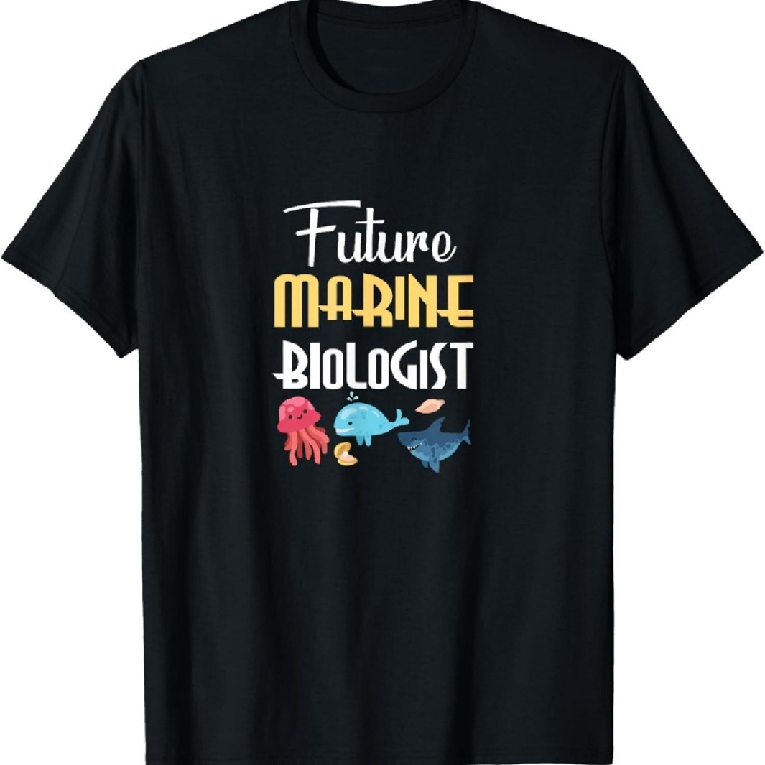 

Future Marine Biologist Ocean Student Biology Prize Kids T-Shirt XXXXXL чорний