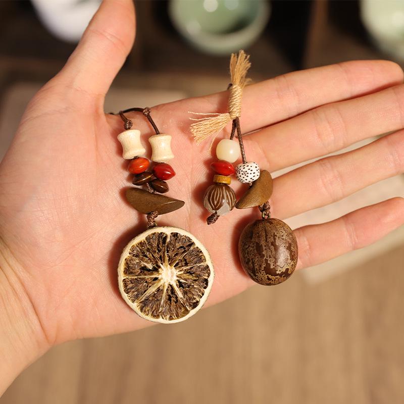 Natural Woven Fruit Bracelet DIY Kit - Ethnic Forest Style, High-End Handmade Gift