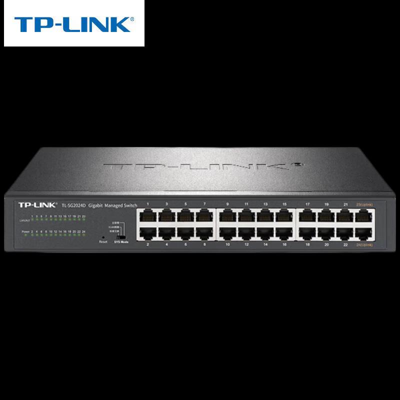 TP-LINK TL-SG2024D 24-Port Gigabit Managed Switch