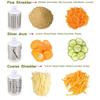 3 In1 Vegetable Slicer Chopper Grater Manual Kitchen Tools For Cucumber Carrot Cutter Garlic Round Mandolin Shredder Potato Home