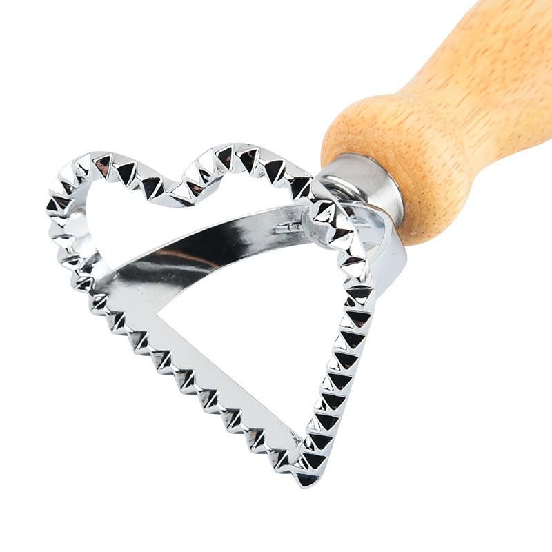 Zinc Alloy Flower Edge Cookie and Dumpling Cutters - Christmas Edition