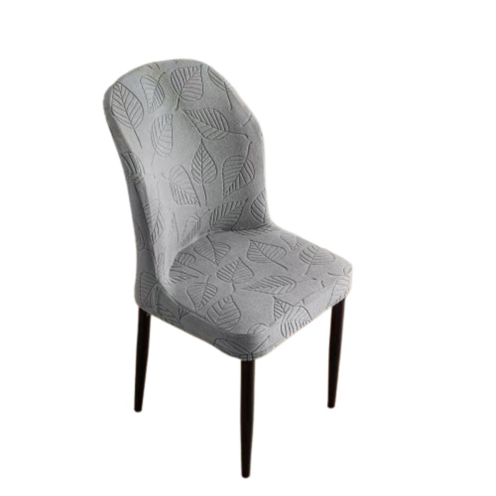 Universal Curved Chair Cover Fan-shaped Chair Stool Cover Chair Slipcovers  For Home Decor