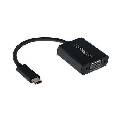 USB-C To VGA Video Adapter - StarTech - CDP2VGA - 1920x1200 - Black - Format Converter