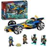 Ninjago Water Speed Racer Assembly Toy for Boys Compatible with Lego 71752