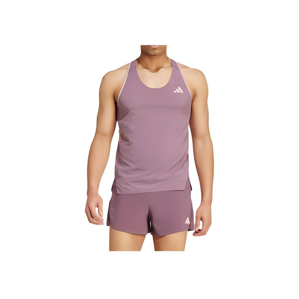 New Adidas Free Shipping With AdiClub Adizero Running Singlet IW6636