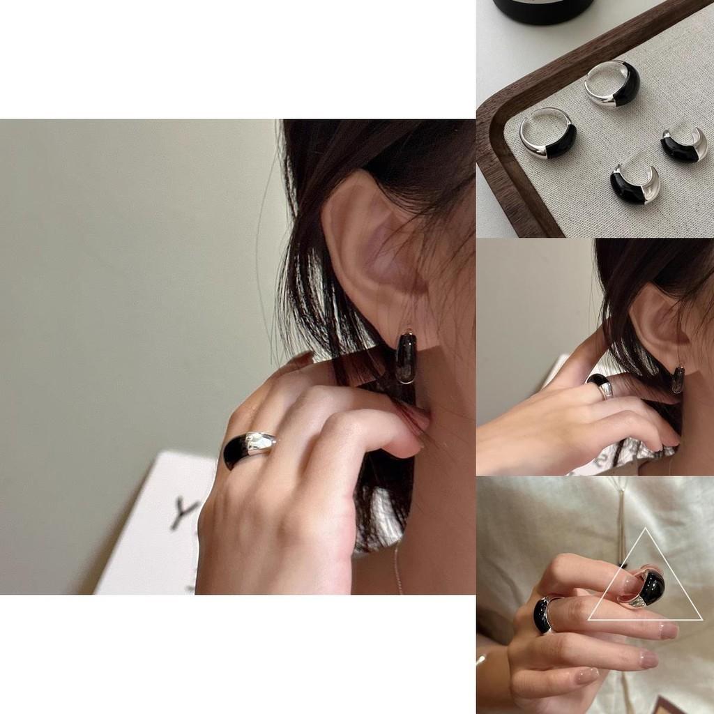 Sophisticated Dripping Glaze Copper Ring For Women Fashionable And Adjustable Design