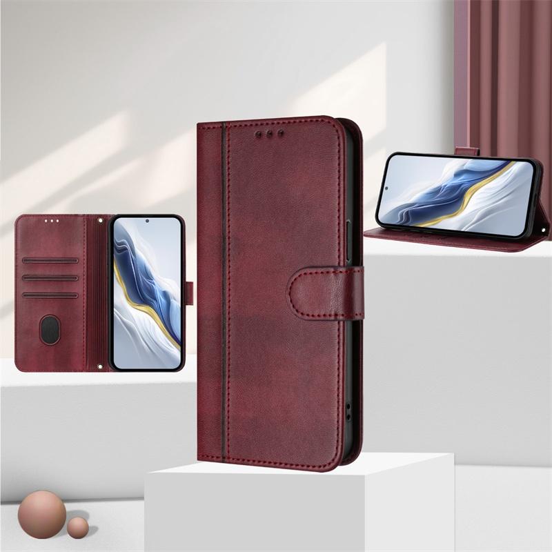 Casing For Tecno Camon 12 15 Air 19 20 Pro 30 Premier 4G 5G Leather Wallet Pocket Card Slots Flip Case Cover