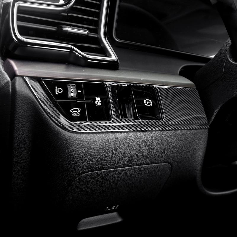 1PC Auto Interior Accessory for Kia Sportage NQ5 2024 2025 LHD RHD Headlight Adjustment Switch Panel Frame Protective Cover