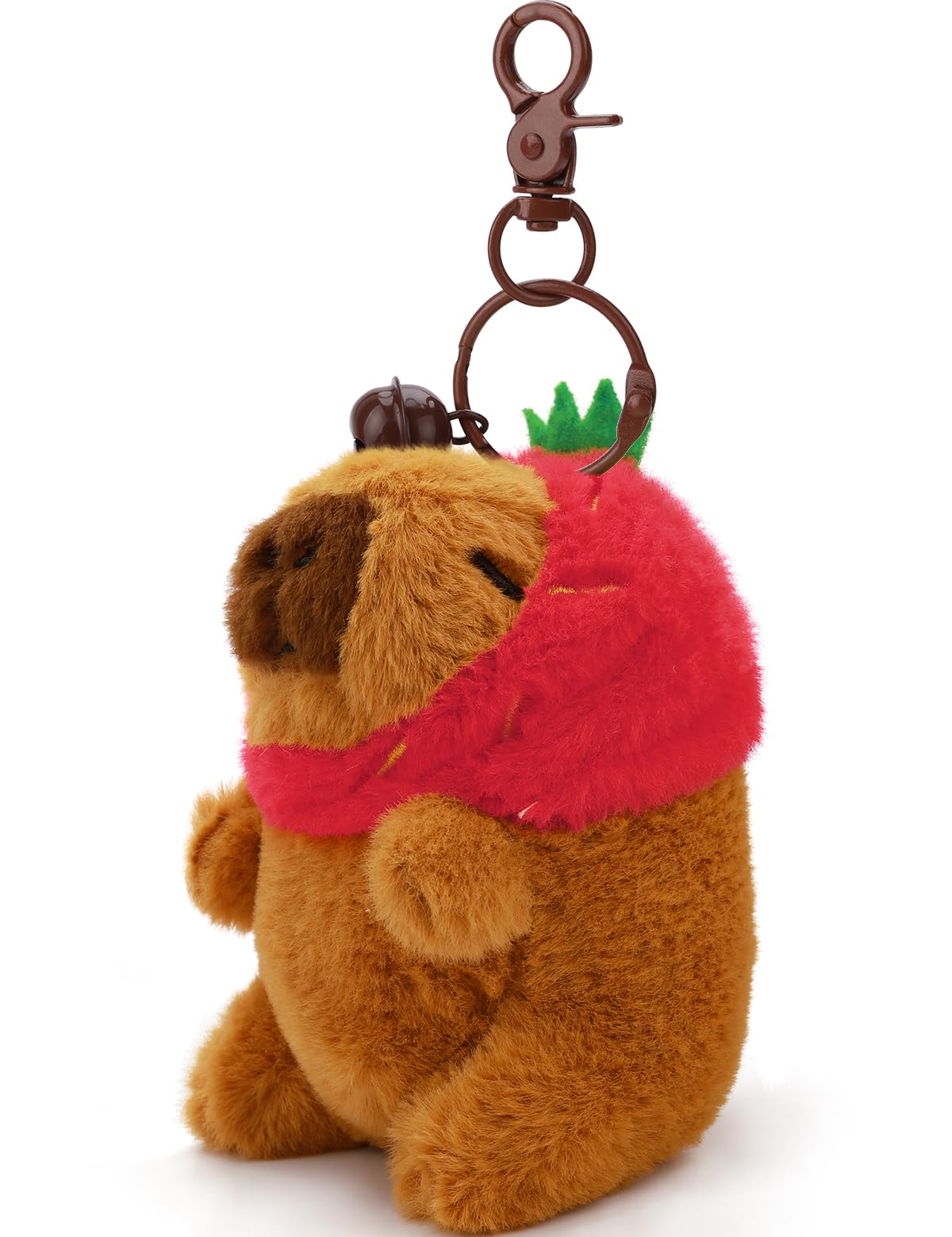 

[Looking] Capybara Plush Keychain, Cute and Fluffy Animal Pendant, Birthday Gift, Graduation Gift, Gift for Girlfriend or Boyfriend, Soft Capybara,