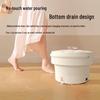 HEZHENG Heated Roller Foot Massager & Foot Bath CN plug (adapter included)