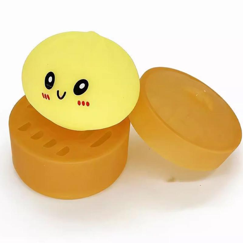 

Vivid Simulation Baozi Kneading And Relaxation Plaything Plush And Cute Slow Rebound Home Decorat Children Adults Birthday Gifts