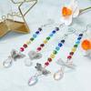 Handmade Butterfly Prism Pendant Unique Window Hanging Suncatchers Crystal Wind Chime  Garden