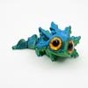 3D Printed Salamander Figurine Movable Joints Salamander Figure Articulated Animal Model Fidget Toy Home Office Desktop Decoration Ornament