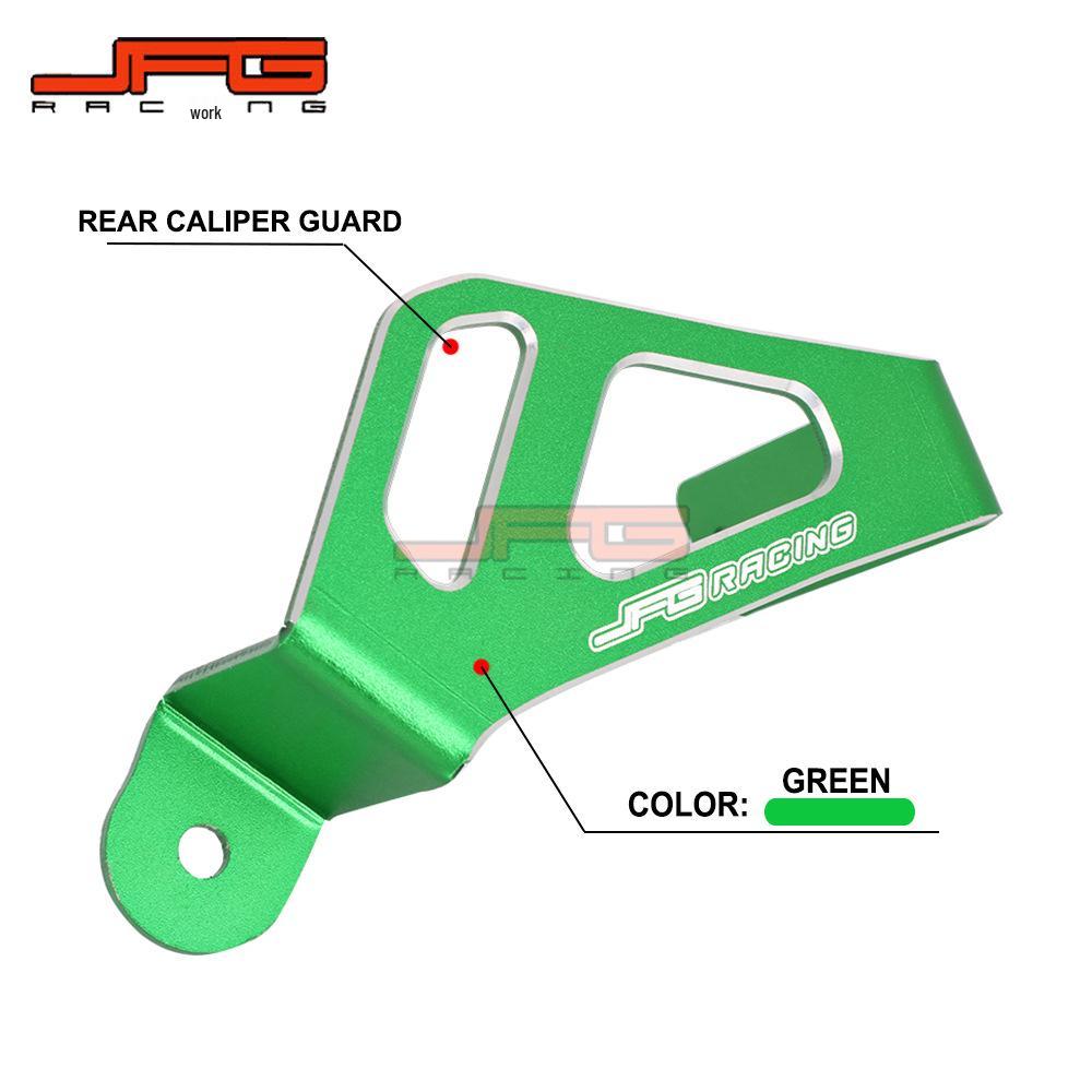 Aluminum Rear Caliper Guard for KDX220R & KLX300R Off-Road Bikes