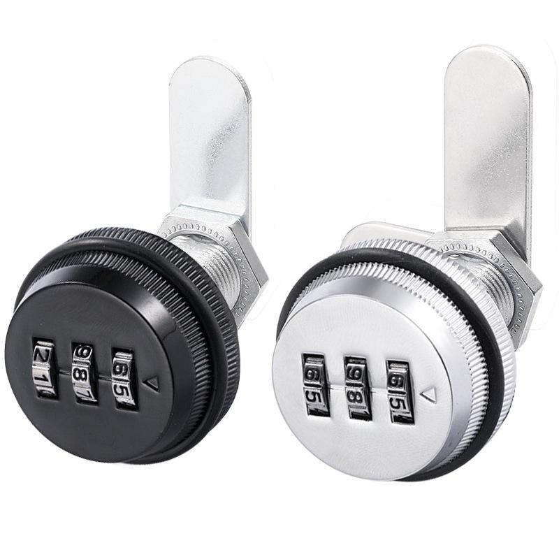 Zinc Alloy Mechanical Combination Cam Lock for File Cabinets, Electrical Boxes & Mailboxes