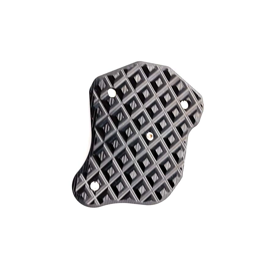 1x Aluminum Alloy Motorcycle Kickstand Extension Pad For Honda CB650F 2017-2018