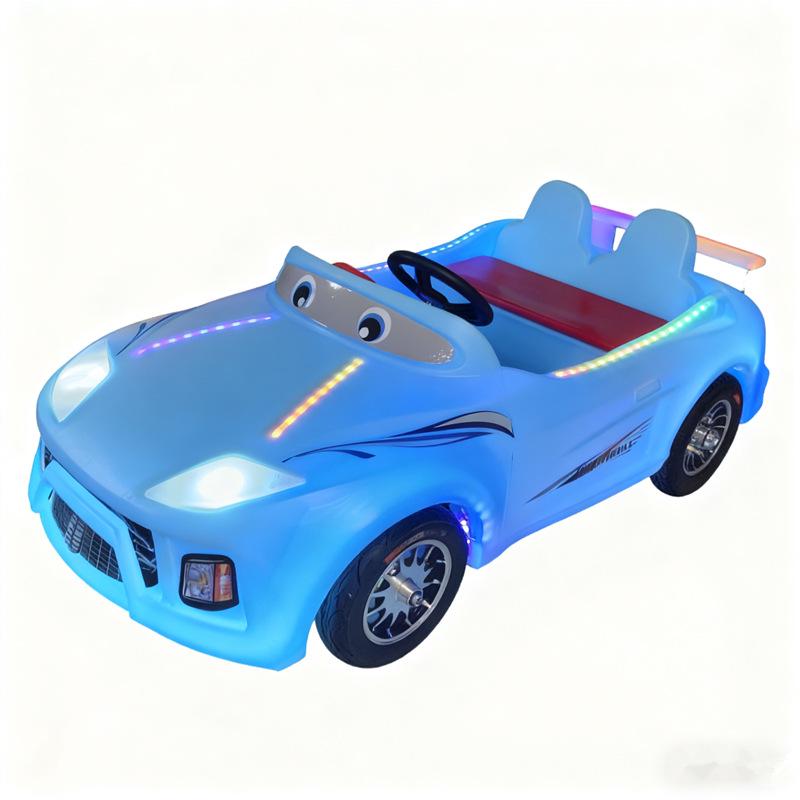 New Big Wheel Tank-Shaped Children's Battery Ride-on Car for Parent-Child Use