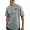 Nike Authentics Markenlogo Rundhals Überschnittene Schultern Locker Kurzarm Baseballtrikot Herren Trikot Glimmergrün Vereinsgold HF5084-330