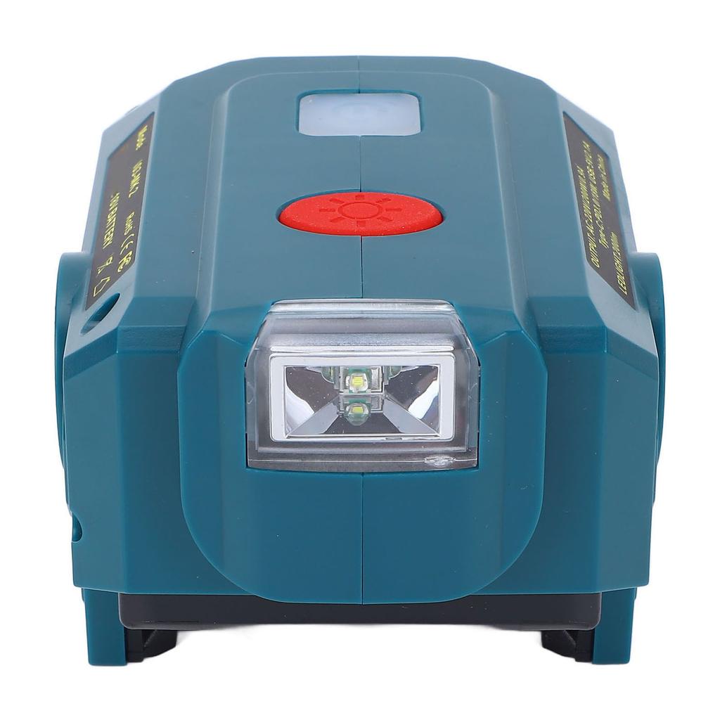 Portable Inverter 200W Output Power Source Converter for BL1830B BL1840B BL1850B BL1860B 18V