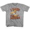 Masters of the Universe He-Man I Have The Power Kids T Shirt Boys Girls Baby You
