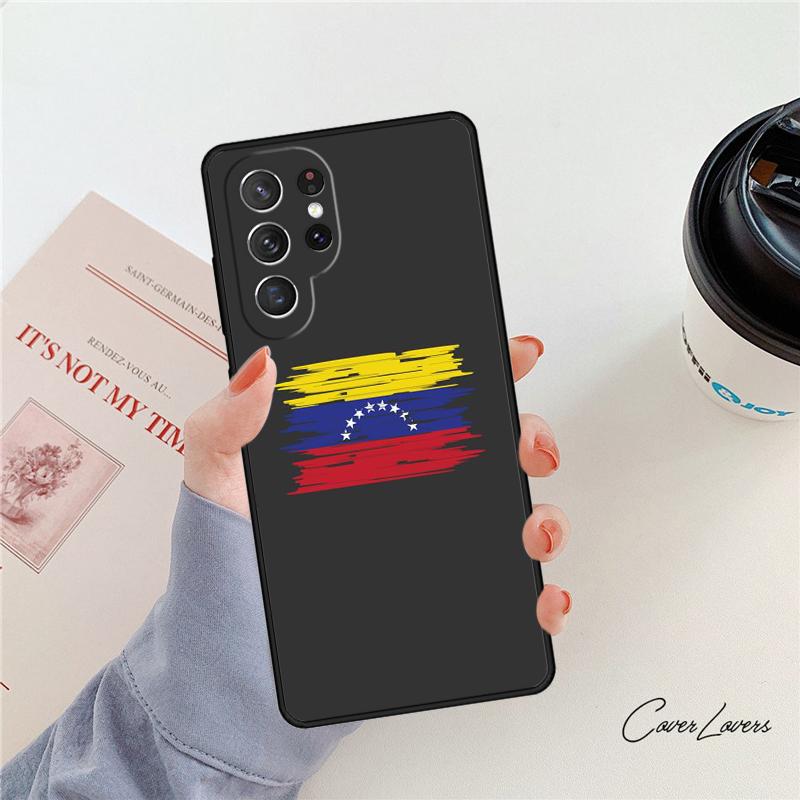 Flag of Venezuela phone case For Samsung Galaxy S24 S25 S23 S22 Ultra Note 10 20 Plus S20 S21 FE Cover