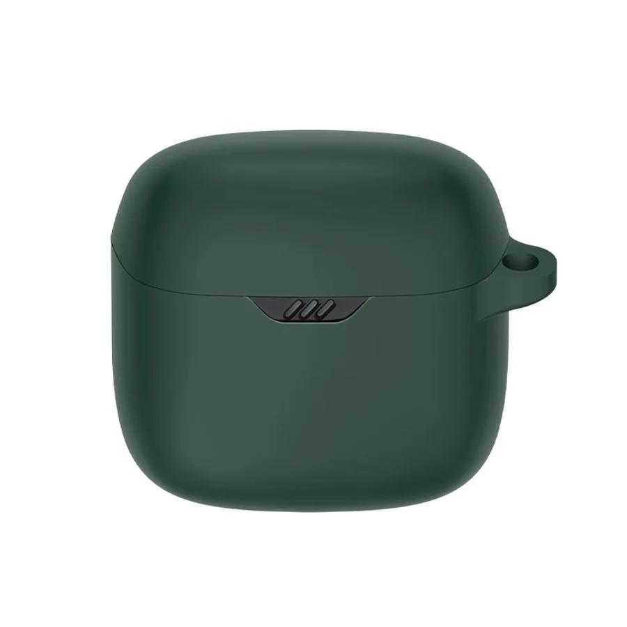 

Silicone Earphone Protective Case For JBL Tune Flex Cover Non-slip Protector Shell For JBL TUNE FLEX Earbuds Sleeve Accessories зелений