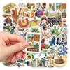 10/30/50pcs Retro Mexican Cartoon Stickers Aesthetics Waterproof Decorative Phone Diary Laptop Vintage Graffiti Sticker Packs