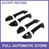 1Set Car Door Handle Covers for Honda Accord 2008-2012 Outside Gloss Black ABS