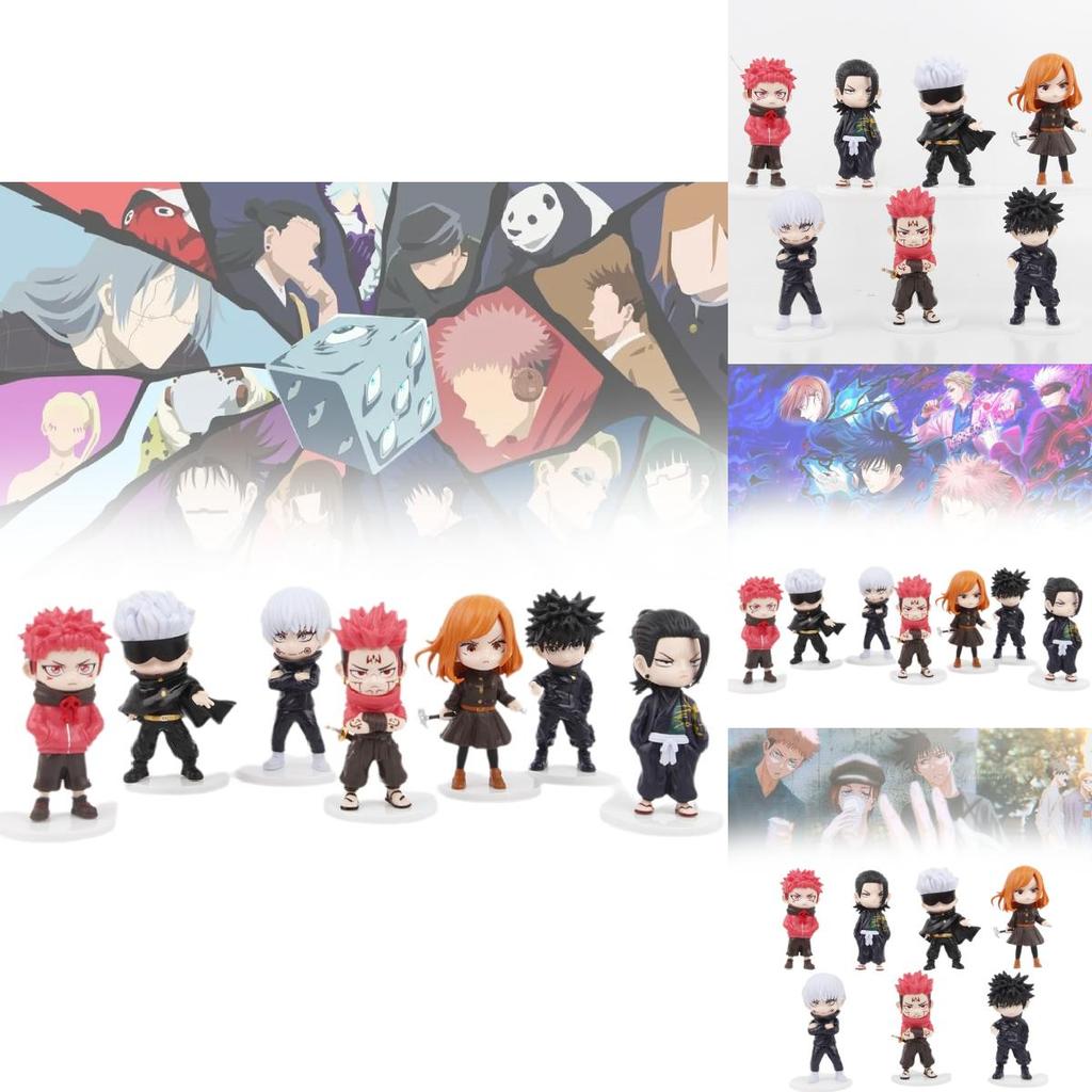 High Quality 10.5cm Jujutsu Kaisen Itadori Yuji Sukuna Chibi Pvc Figure For Collectors