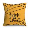Halloween Theme Horror Pumpkin Wizard Print Pattern Cushion Cover Home Living Room Sofa Decoration Square Throw Pillow