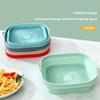 Reusable Air Fryer Silicone Basket Oven Baking Tray Airfryer Silicone Pot For Pizza Fried Chicken Grill Pan Mat Kitchen Tool