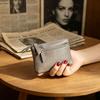 Short Small Wallet Women's Simple Double Zipper Change Bag Small Fresh Coin Bag