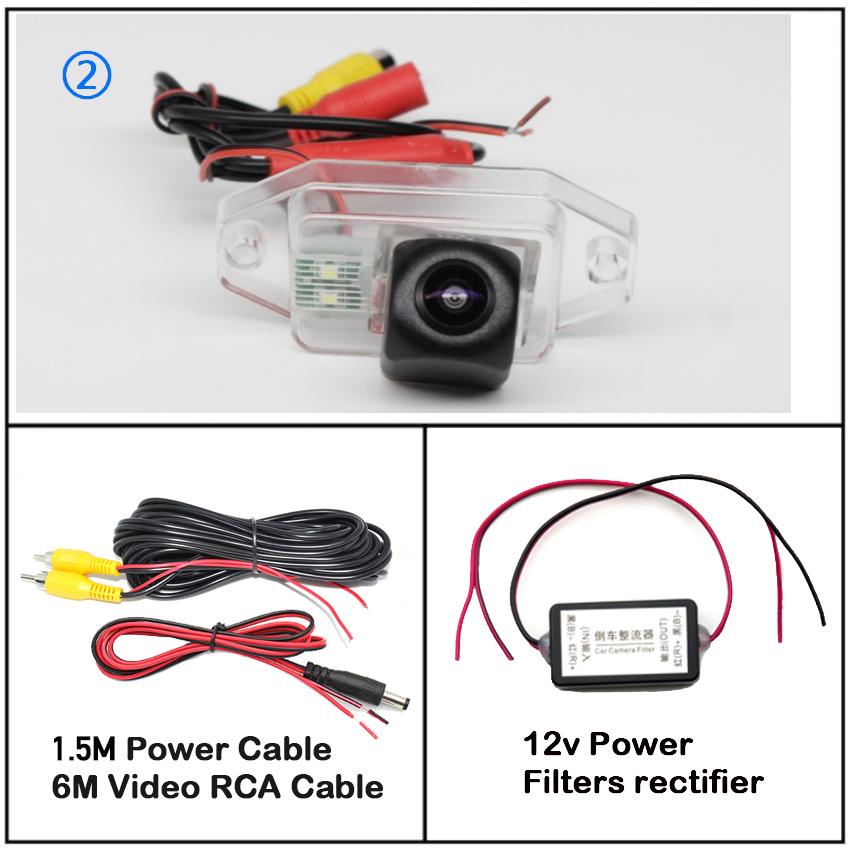 Car Rear View Back Up Reverse Parking Camera For Toyota Land Cruiser Prado 2700 / 3400 / 4000 CCD HD Night Vision Waterproof