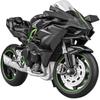 Perfekt für Kawasaki H2R 1:12 Simulation Motorradmodell Legierung Motorrad Imitation Racing Freund Geschenk Modell senden