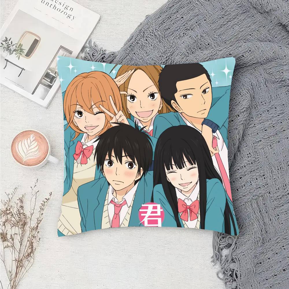 Anime Kimi Ni T-Todoke Kissenbezug Sofakissenbezug Zimmer Heimdekoration