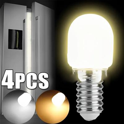 2/4 stücke LED Glühbirne E12 E14 220V Kühlschrank Glühbirnen Kühlschrank Display Lampe Nacht Lichter Hohe Helligkeit Wohnkultur kronleuchter