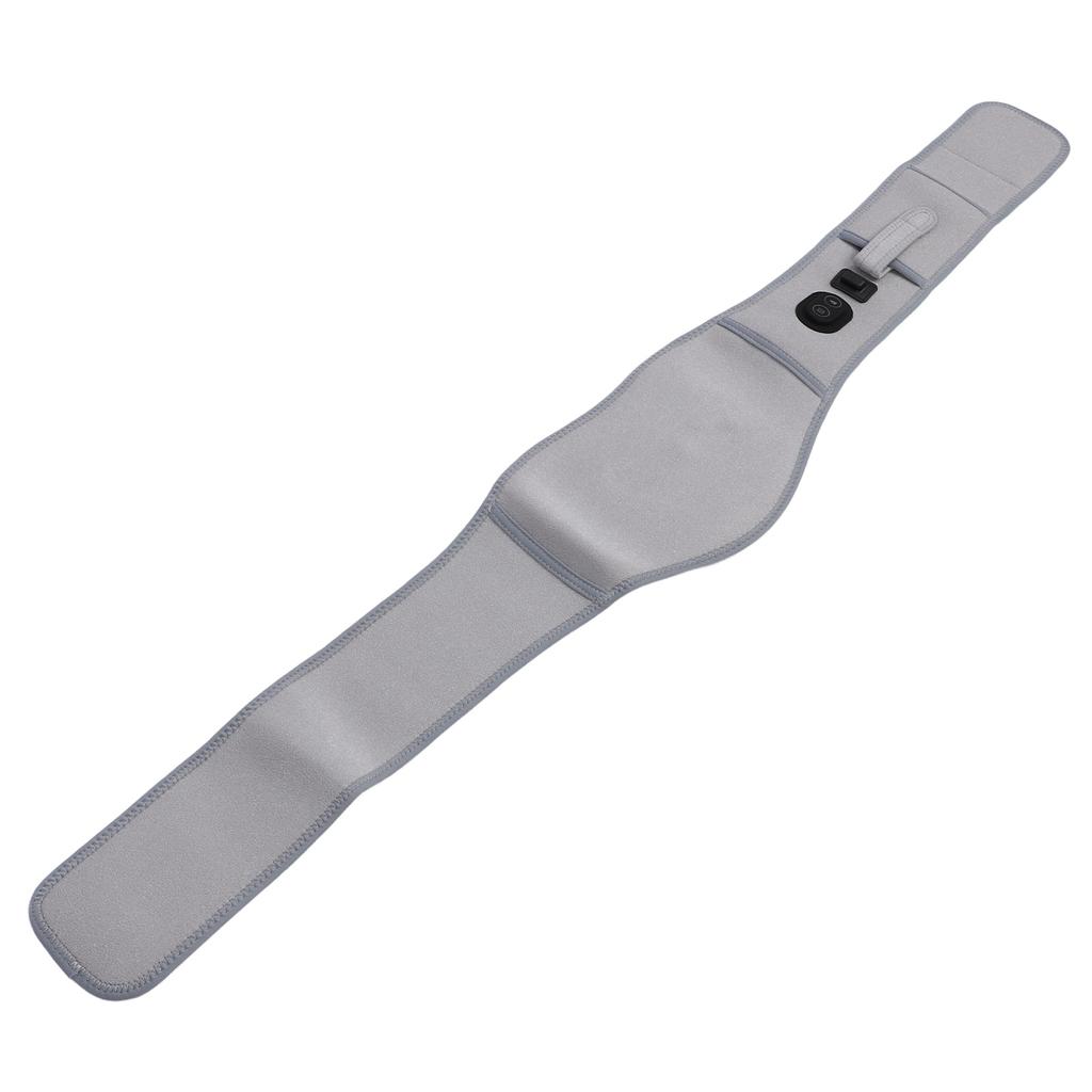 Electric Heating Massage Belt Vibration Heating Pad Soft Velvet Heated Waist Belt with 3 Gears for B