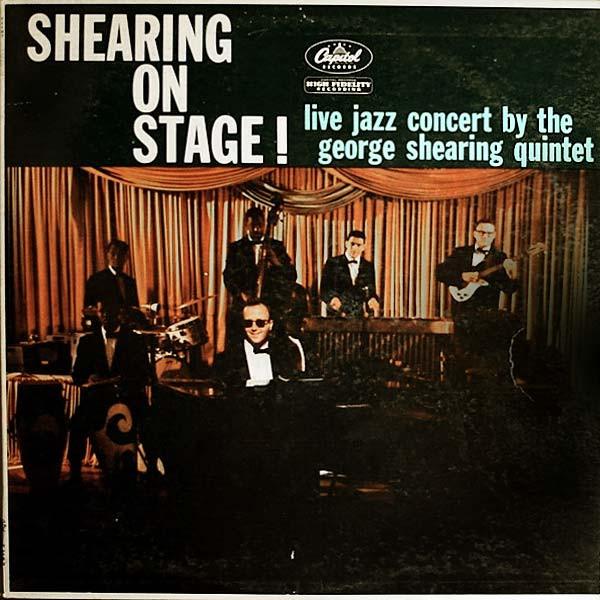 

LP Record GEORGE SHEARING - Shearing On Stage T1187 CAPITOL 1959 US Jazz Used