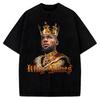 Lebron James King James Malstil 2023-24 Basketball Grafikdesign T-Shirt