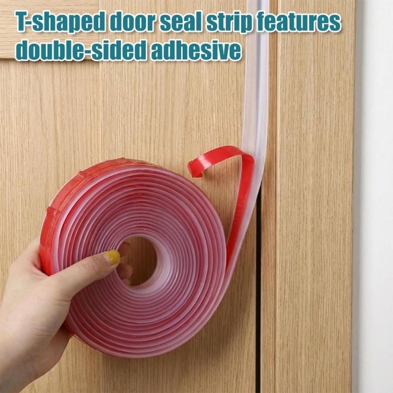37 X 40 Feet T Shaped Rubber Barrier For Wind Noise And Particle Resistance Insulation Home Office Entry Sealing